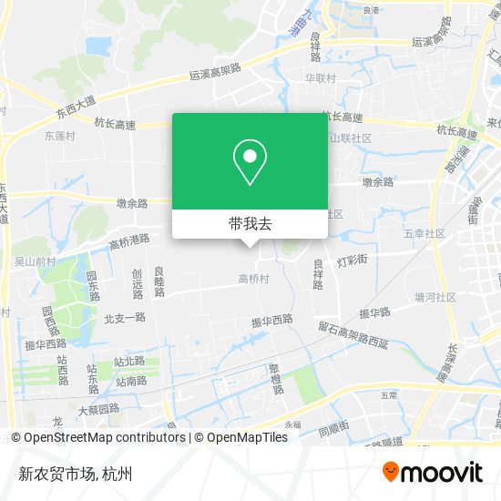 新农贸市场地图