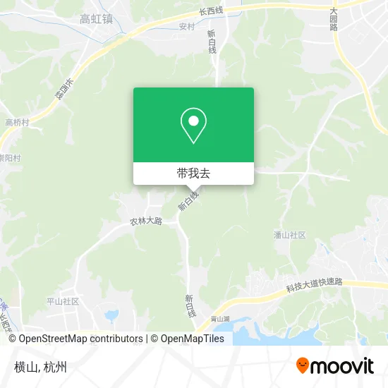 横山地图