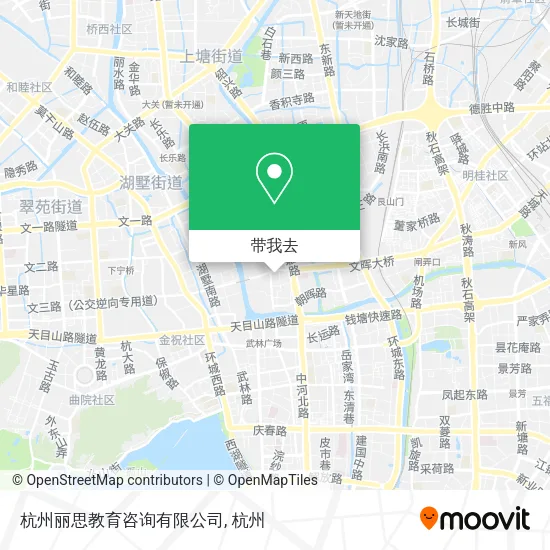 杭州丽思教育咨询有限公司地图