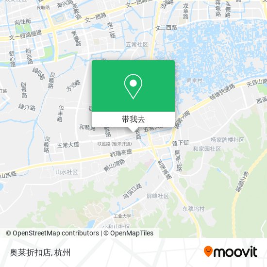 奥莱折扣店地图