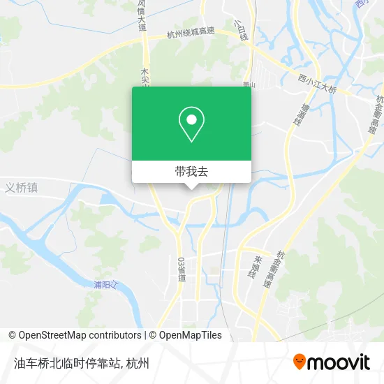 油车桥北临时停靠站地图