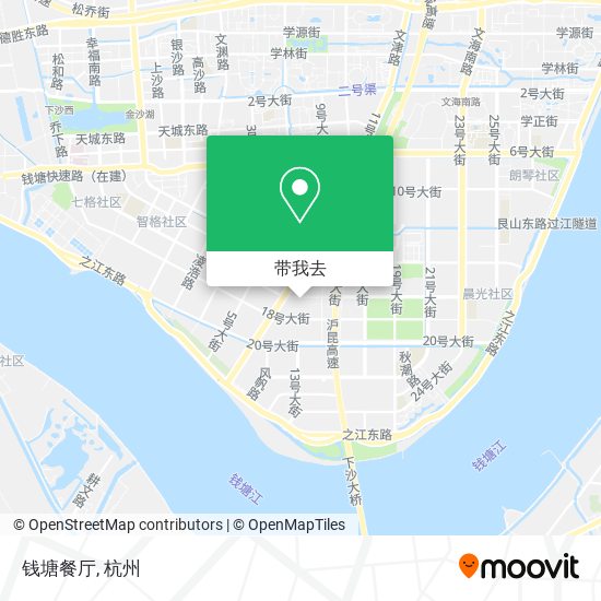钱塘餐厅地图