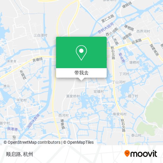 顺启路地图