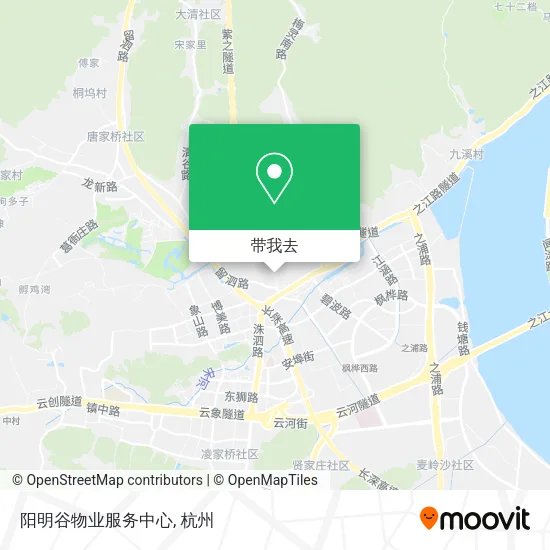 阳明谷物业服务中心地图