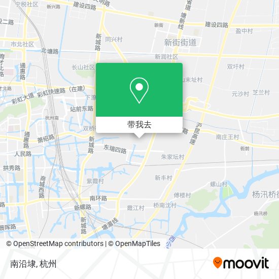南沿埭地图