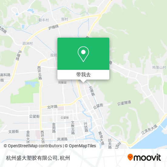 杭州盛大塑胶有限公司地图