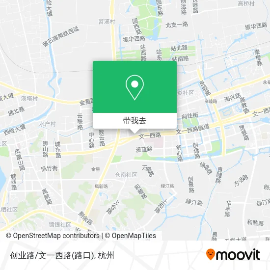 创业路/文一西路(路口)地图