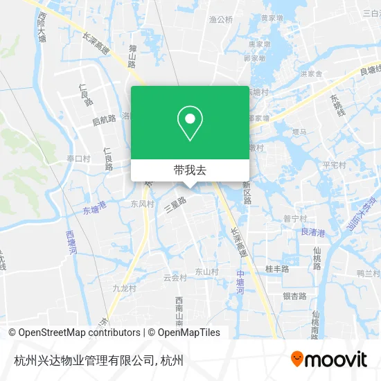杭州兴达物业管理有限公司地图