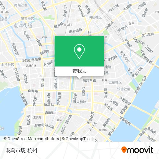 花鸟市场地图