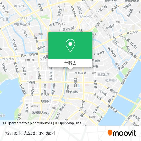 浙江凤起花鸟城北区地图