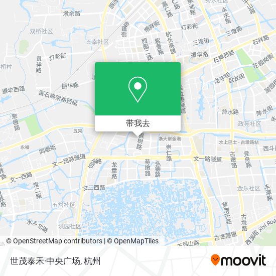 世茂泰禾·中央广场地图