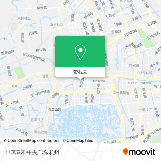 世茂泰禾·中央广场地图