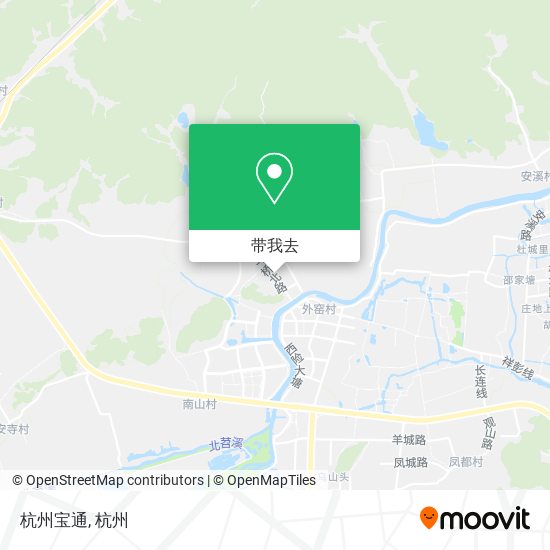 杭州宝通地图