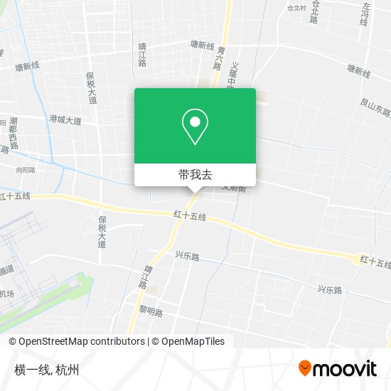 横一线地图