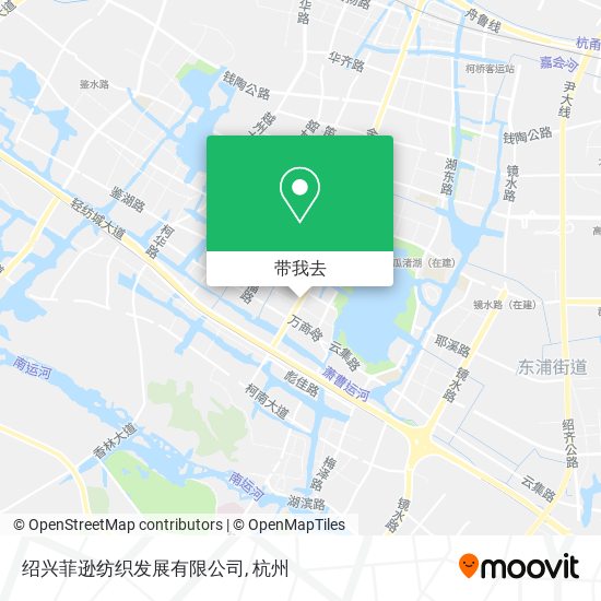 绍兴菲逊纺织发展有限公司地图
