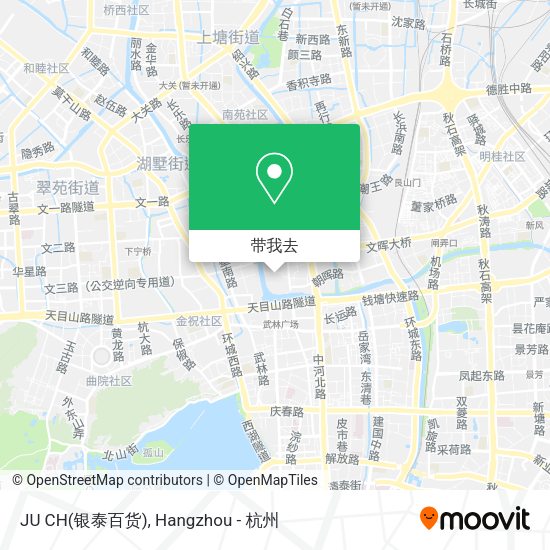 JU CH(银泰百货)地图
