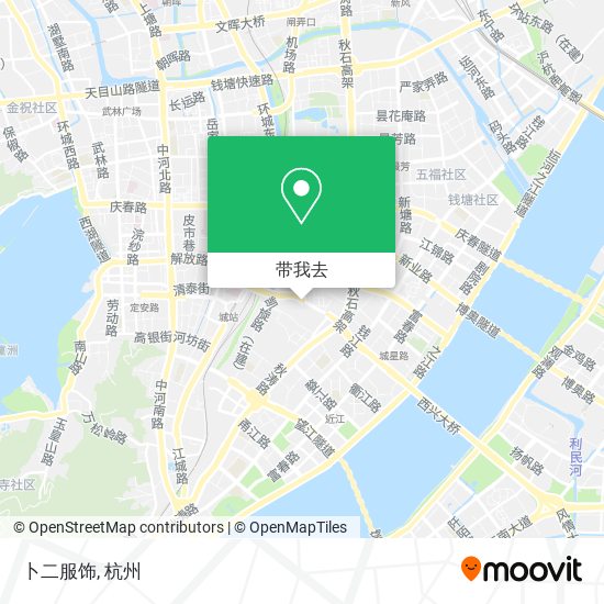 卜二服饰地图