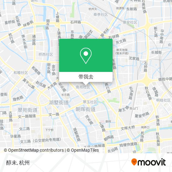 醇未地图