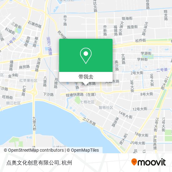 点奥文化创意有限公司地图