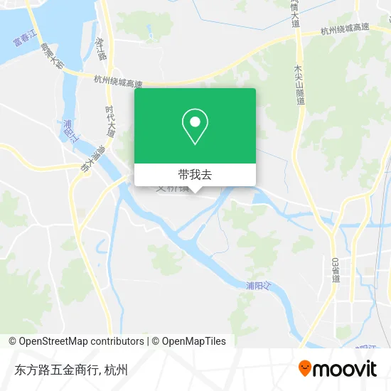 东方路五金商行地图