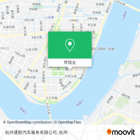 杭州通航汽车服务有限公司地图