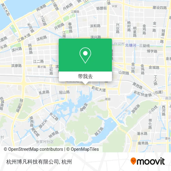 杭州博凡科技有限公司地图