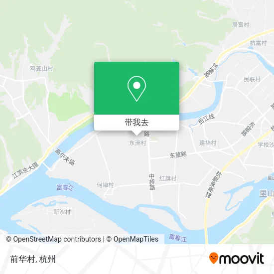 前华村地图
