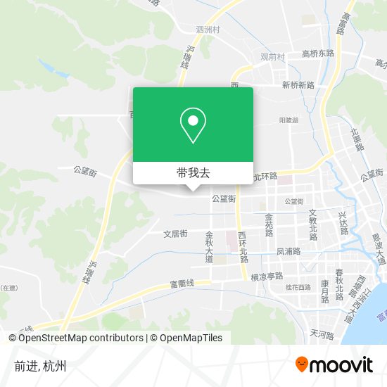 前进地图
