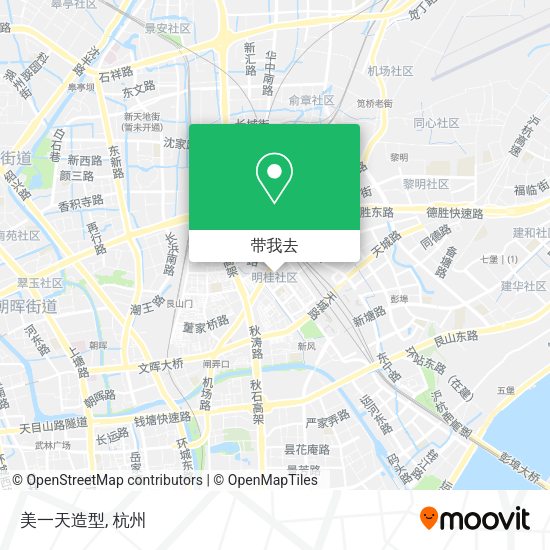 美一天造型地图