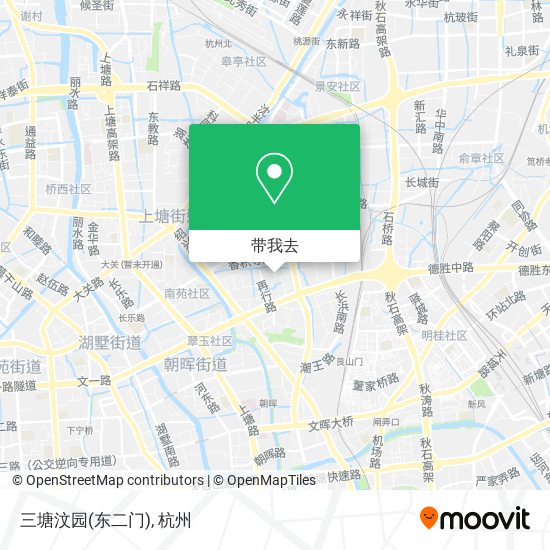 三塘汶园(东二门)地图