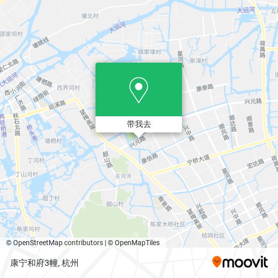 康宁和府3幢地图