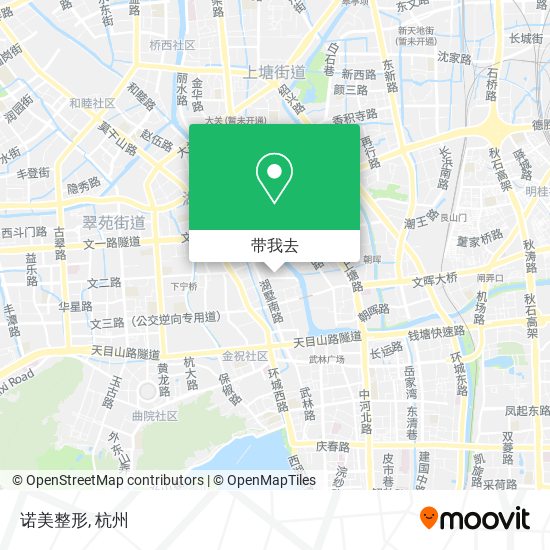 诺美整形地图