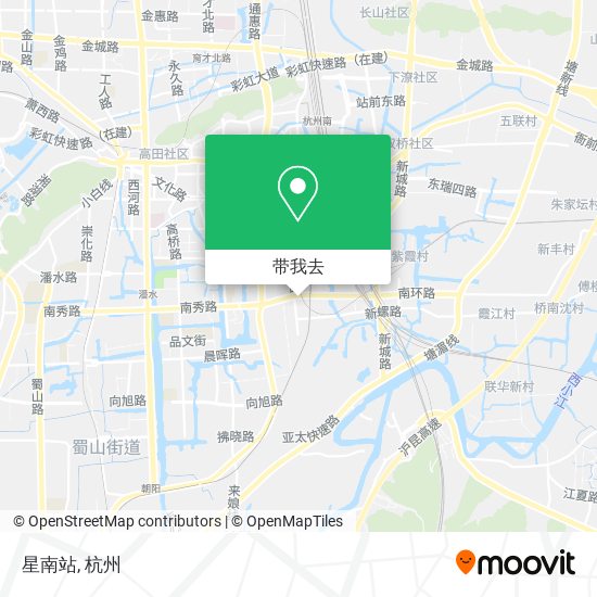 星南站地图