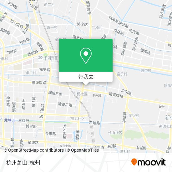 杭州萧山地图