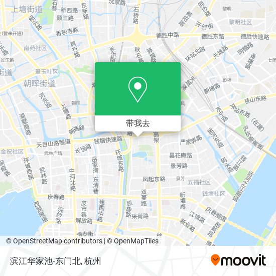 滨江华家池-东门北地图