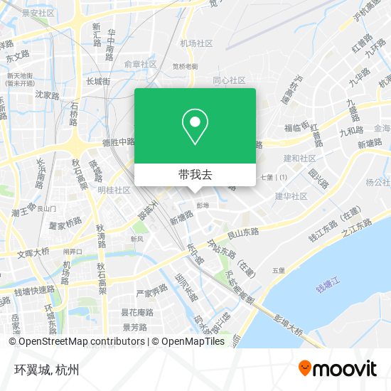 环翼城地图