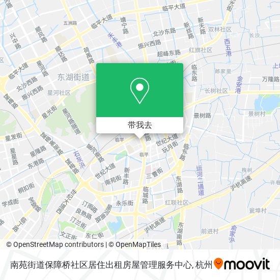 南苑街道保障桥社区居住出租房屋管理服务中心地图