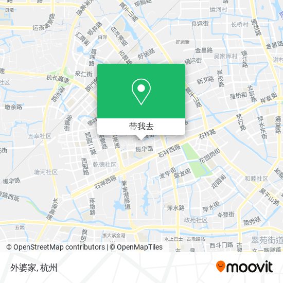 外婆家地图
