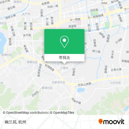 幽兰苑地图
