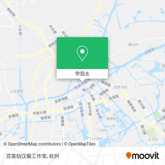 霓裳劫汉服工作室地图
