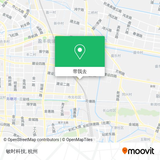 敏时科技地图