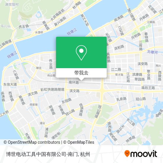博世电动工具中国有限公司-南门地图