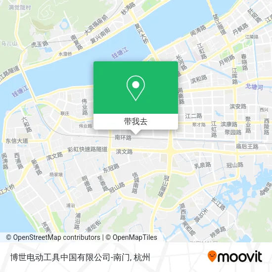 博世电动工具中国有限公司-南门地图