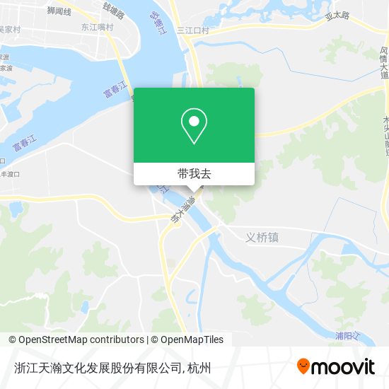 浙江天瀚文化发展股份有限公司地图