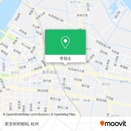 新安村村邮站地图