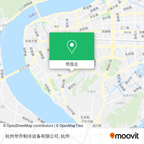 杭州华升制冷设备有限公司地图