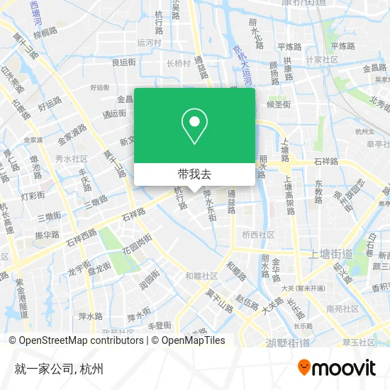 就一家公司地图