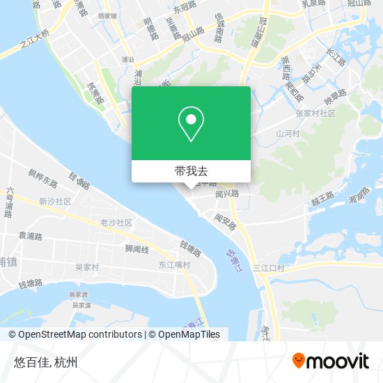 悠百佳地图