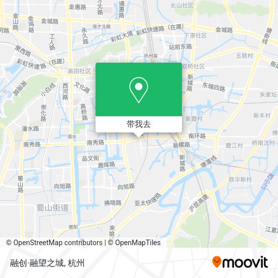 融创·融望之城地图