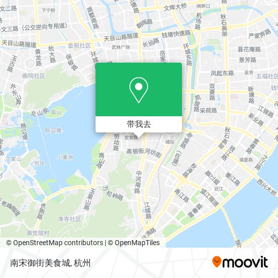 南宋御街美食城地图